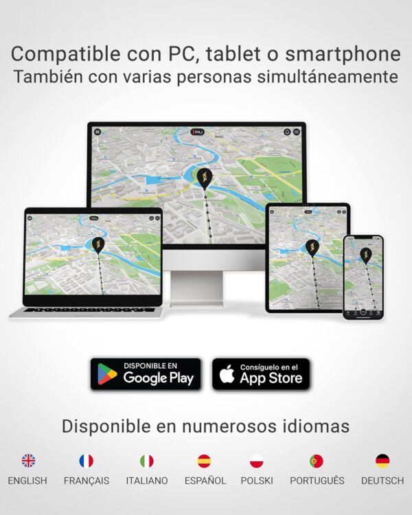 PAJ GPS People Finder 4G - Mini localizador GPS para niños y Personas Mayores - batería de hasta 5 días - rastreador pequeño con localización en Tiempo Real, Demencia, notificaciones de Alarma - Image 5
