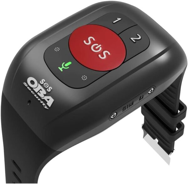 Pulsera SOS para Personas Mayores, Salvavidas, GPS, 4G, WiFi, Llamadas, caídas, posición GPS, pulsación, Temperatura, Impermeable, IP 67, aplicación Gratuita (Idioma español no garantizado) - Image 3