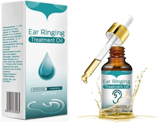 mejor remedio para el zumbido del oído gotas, aceite de cera del oído y limpiador, cera del oído suavizante gotas calmantes, reducir el dolor de oído, mejorar la escucha (5)