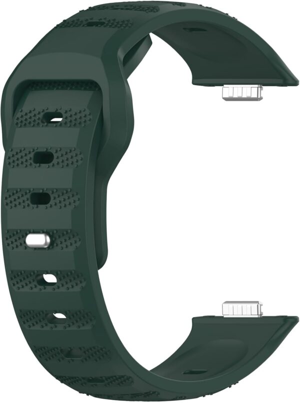 Ywmsfl Cómoda correa de silicona para reloj inteligente Fit 3, correa de muñeca de longitud ajustable, cómoda pulsera