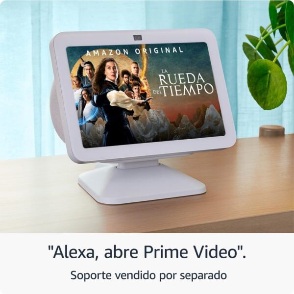 Echo Show 8 (3.ª generación) | Antracita + Philips Hue White Bombilla Inteligente (E27), compatible con Alexa - Kit de inicio de Hogar digital - Image 3