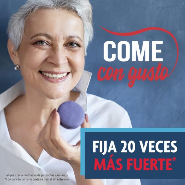 Algasiv Almohadillas Adhesivas para Dentaduras Postizas Inferiores, Dura Todo el Día y Protege las Encías, 30 Unidades (Paquete de 2) - Image 2