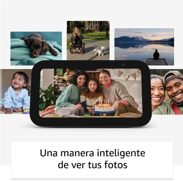 Echo Show 5 (3.ª generación) | Gris azulado + Meross Enchufe Inteligente Matter, compatible con Alexa - Kit de inicio de Hogar digital - Image 4