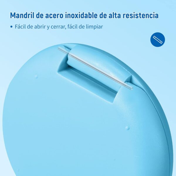 Annhua Caja Dentadura Postiza, Caja De Retenedor, Caja de Retención de Ortodoncia, Caja de Baño Estuche (Amarillo) - Image 5