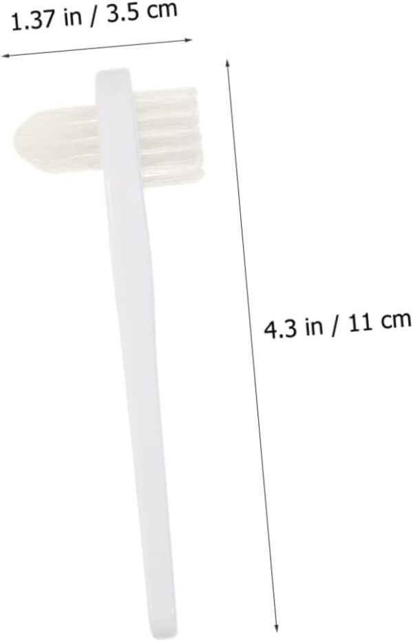 DOITOOL 18 Uds Cepillo De Falso De Doble Cabeza Cepillo De Para Senderismo Cepillo Para Dentaduras Postizas Cepillo De Para Acampar Limpiador Doméstico Cepillos De - Image 3