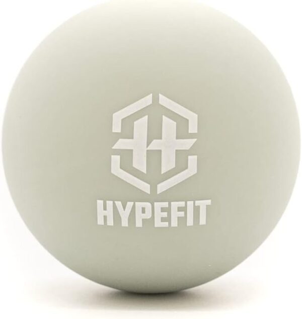 Bolas de lacrosse para automasajes Hypefit, relajación muscular, masaje de cuello espalda o nuca. (Bola 50)