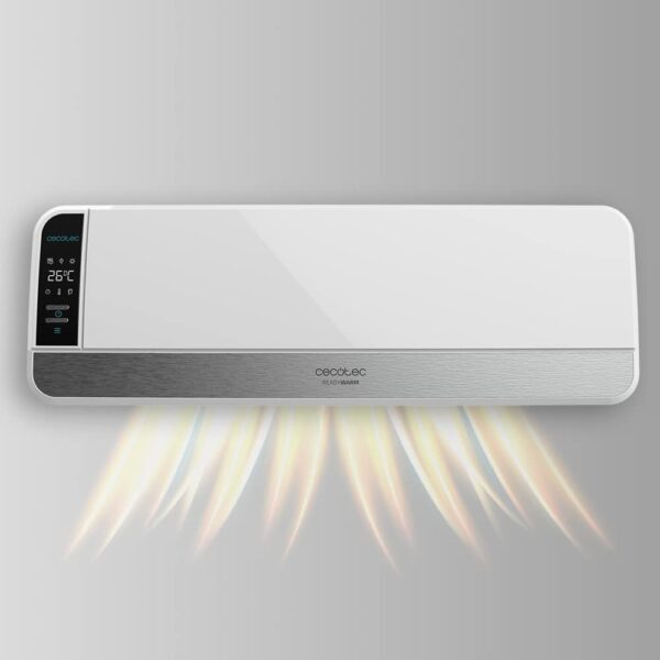 Cecotec Calefactor Eléctrico Bajo Consumo Cerámico Ready Warm 5250 Swing Box Ceramic. 2000 W, Pantalla LED, Oscilación, IPX2, Temporizador, 3 Modos, Mando a distancia - Image 2