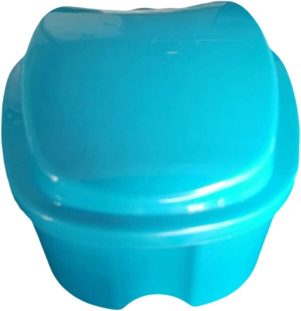DOITOOL Caja De 2 Piezas Limpiador De Dentaduras Postizas Caso De Retención Entrenador De Mandíbula Kit De Reparación De Dentaduras Postizas Pegamento Dedicado Caja De Dentaduras Postizas - Image 6