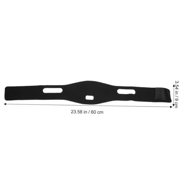 DOITOOL Dispositivo 4 Piezas cinturon ronquido adulto correa para ronquidos eficaz correa de barbilla para hombres cadena correas de barbilla conveniente correa para roncar importante - Image 3
