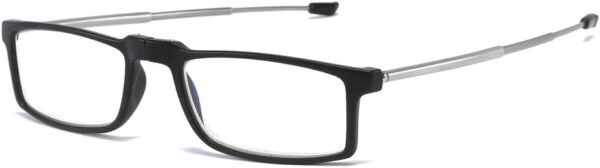 KoKoBin Gafas de lectura plegables antiazules para hombre y mujer con estuche rígido plegable - Image 2