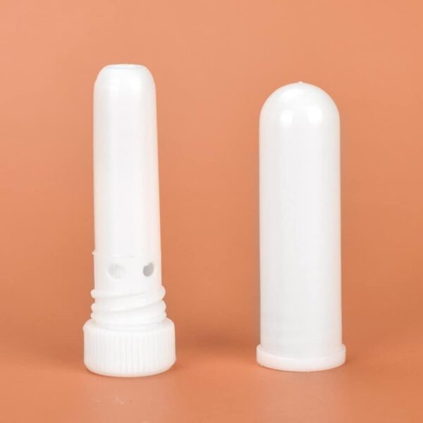 COHEALI 10 Piezas Blanco Aromaterapia Nasal Inhaladores Blancos Tubos Aceite Esencial Inhaladores Recargables Para Aceites Esenciales - Image 8
