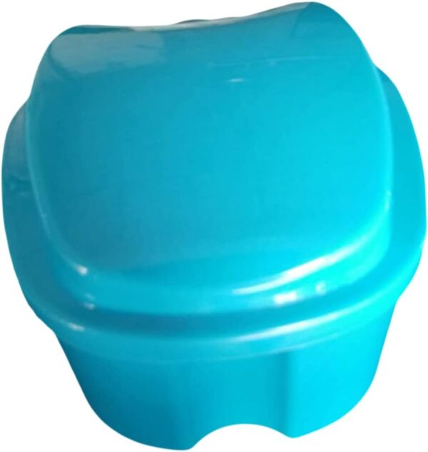 DOITOOL 6 Piezas diente falso entrenador de mandíbula pegamento Caja de almacenamiento de dentaduras retenedor de prótesis caso de postiza dedicado caja de dentaduras postizas - Image 5