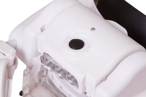 Levenhuk Zeno Vizor HR2 Lupa Frontal Recargable a Manos Libres con Luz y 3 Lentes Combinables con Aumento de 1,5X, 2X y 8X - Image 7