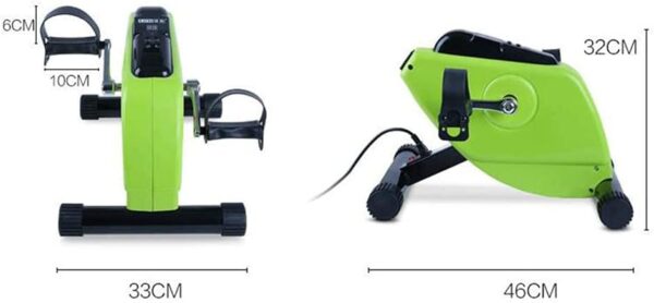 LUNEZY Ejercitador de Pedal eléctrico médico, para Ejercicios de recuperación de piernas, Brazos y Rodillas, Bicicleta de Ejercicio y ejercitador de Pedales para discapacitados y Ancianos - Image 8