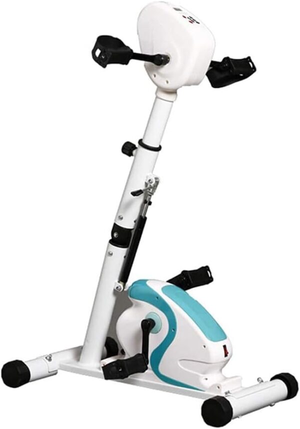 FAcoLL Bicicleta estática con Pedales, máquina vendedora de Brazos y piernas, ejercitador de Pedales para Bicicletas, Ciclismo eléctrico, Equipo de Entrenamiento de rehabilitación física