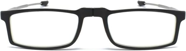 KoKoBin Gafas de lectura plegables antiazules para hombre y mujer con estuche rígido plegable - Image 3