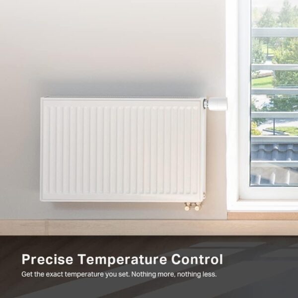 Válvula de radiador con termostato Inteligente TP-Link Kasa, válvula de radiador Inteligente, Ahorro de energía, válvula de termostato de radiador con Pantalla LED, programación TRV Inteligente, func - Image 8