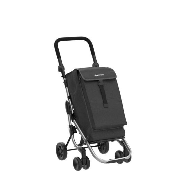 Playmarket Carro de la compra Go Up Basic, 110 cm, 39, 5 Litros, Gris Marengo - Image 7