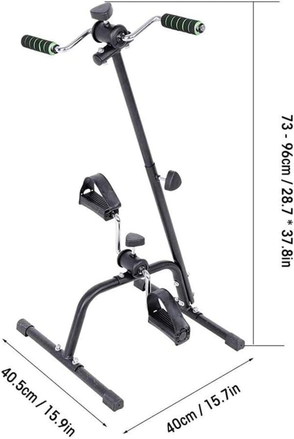 Sywlwxkq Bicicleta estática Ejercitador de Brazos y piernas - Máquina vendedora de Ejercicios para Brazos y piernas - Ejercitador de Pedal portátil - Equipo de Fitness para Personas Mayores - Image 8