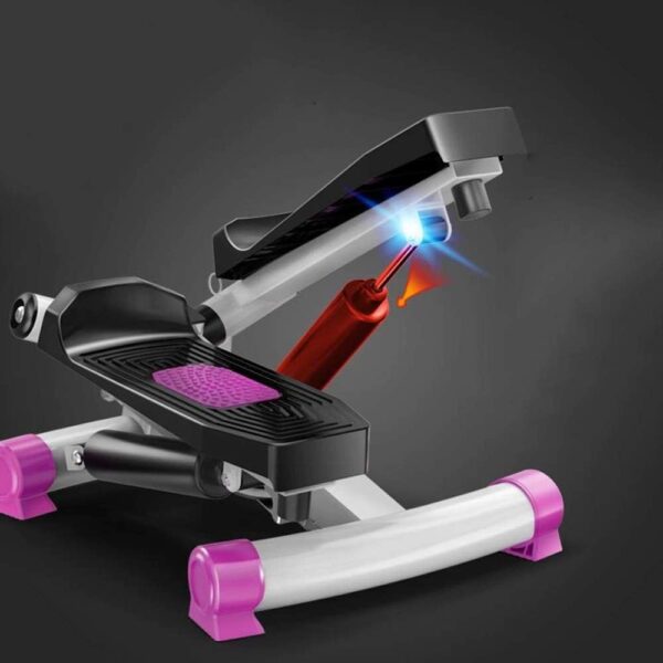Stepper Free-Installation Silent Hydraulic Step Fitness Máquinas de Ejercicios Equipo Portátil de Escalera Giratoria con Cómodos Pedales - Image 5