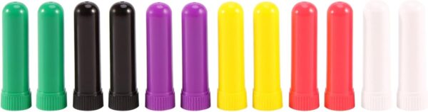 12 Piezas Aceite de Aromaterapia Aromaterapia Inhalador Nasal en PortáTil