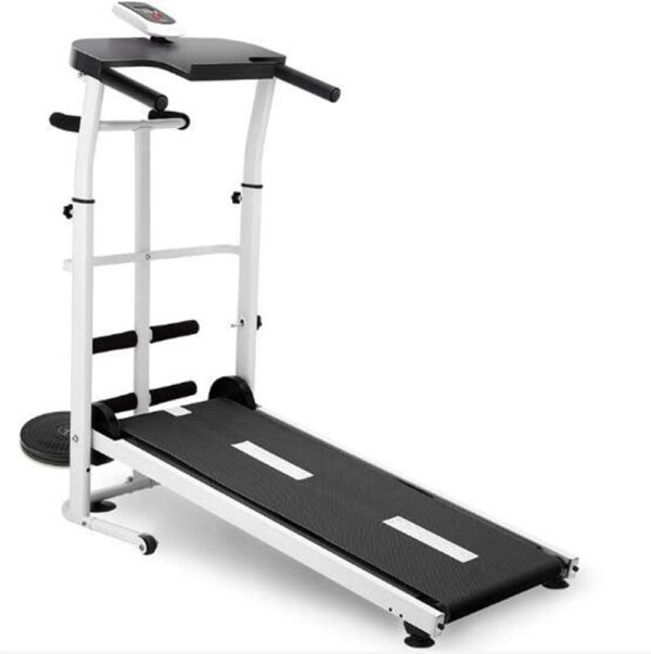 BCLGCF Cinta De Correr Plegable: Máquina De Trabajo Manual Cardio Fitness Exercise Incline Home Running Machine, Equipo De Fitness Silencioso Multifuncional