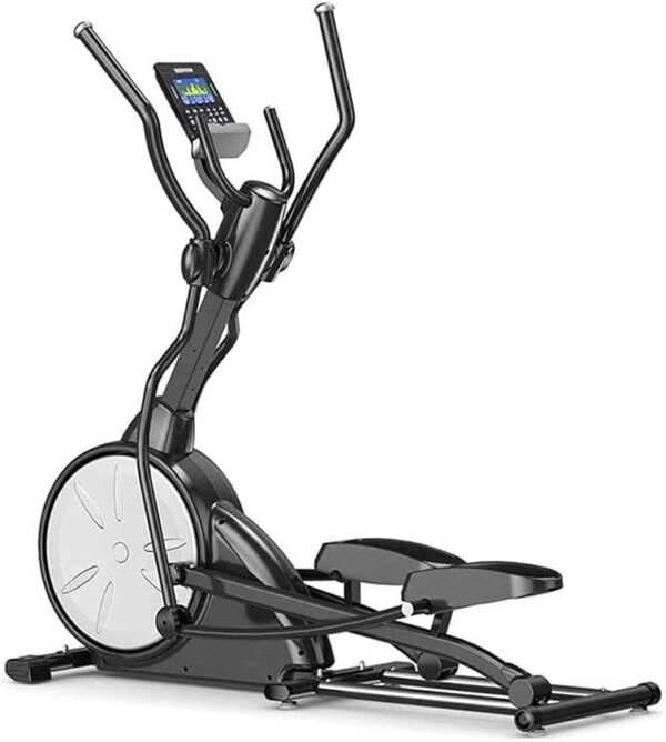 Entrenador Cruzado, Bicicleta estática, máquina elíptica, Resistencia magnética Ajustable, Pantalla LCD silenciosa, calorías, Gimnasio, Equipo de Fitness para el hogar