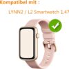 Frgnie Protector de pantalla compatible con reloj inteligente SHANG WING L2 (6 unidades) HD flexible TPU protector de pantalla para reloj de fitness Lynn2 - Image 2