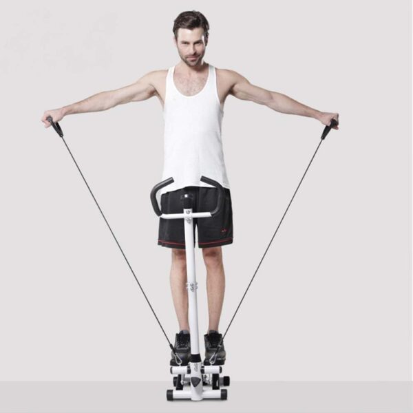 Máquina de Paso de Giro Mudo Ajustable con Barra de Manillar Hogar Multifuncional Deportes Cuerpo Salud Equipo de Fitness para Interiores - Image 6