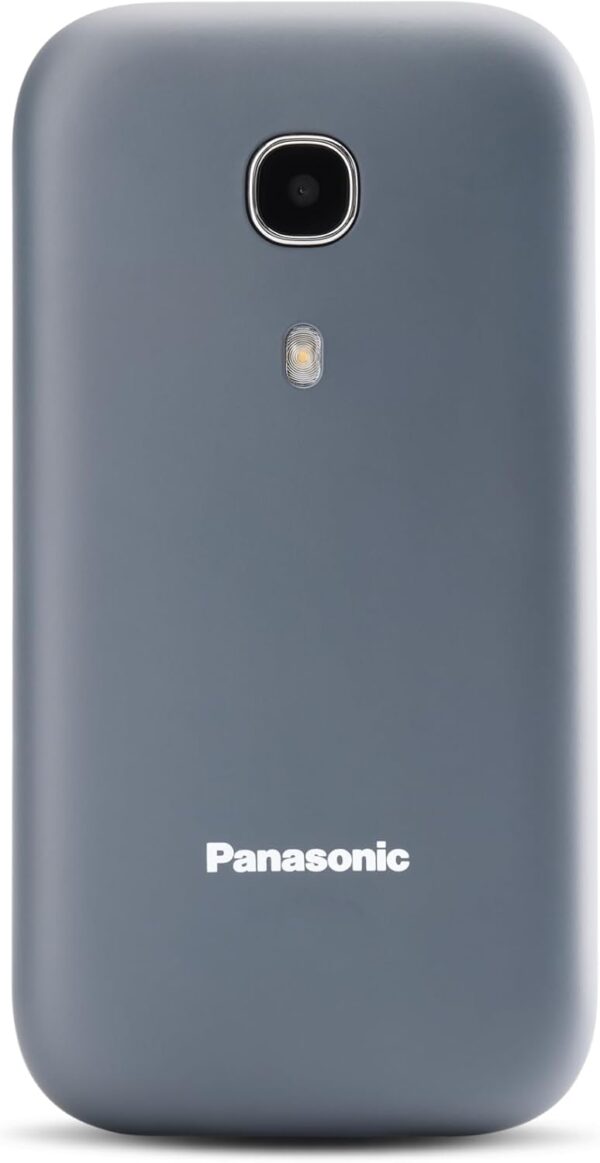 Panasonic KX-TU400EXR - Teléfono Móvil Para Personas Mayores (Botón SOS, Pantalla color TFT 2.4", 450HRS en Reposo, 4HRS de Conversación, Linterna, Cámara, Bluetooth), color Burdeos - Image 9