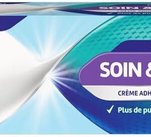 Polident Crema Fijativa para Prótesis Dentales Parciales/Completas Cuidado y Tolerancia 77 g