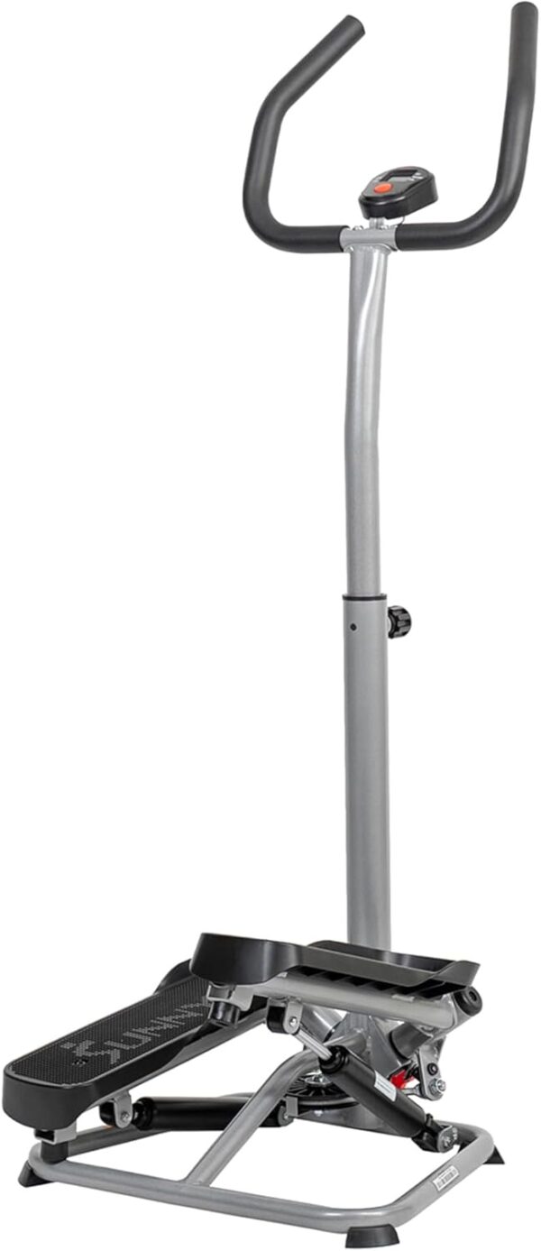 Sunny Health & Fitness Steppers para Hacer Ejercicio en casa, escalón de Escalera de bajo Impacto para Entrenamiento de Cuerpo Completo, Stepper Opcional con Bandas de Resistencia o Manillar - Image 10