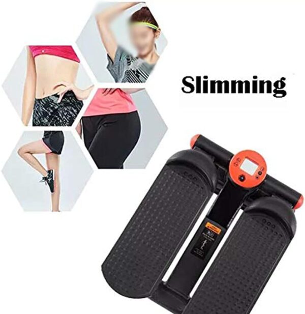 AMAZOM Máquina Elíptica - Mini Stepper Stair Stepper - Stepper Fitness Cardio Exercise Trainer - Máquina para Caminar con Pedales Eléctricos - para Ejercicio En La Oficina Y En El Hogar - Image 4