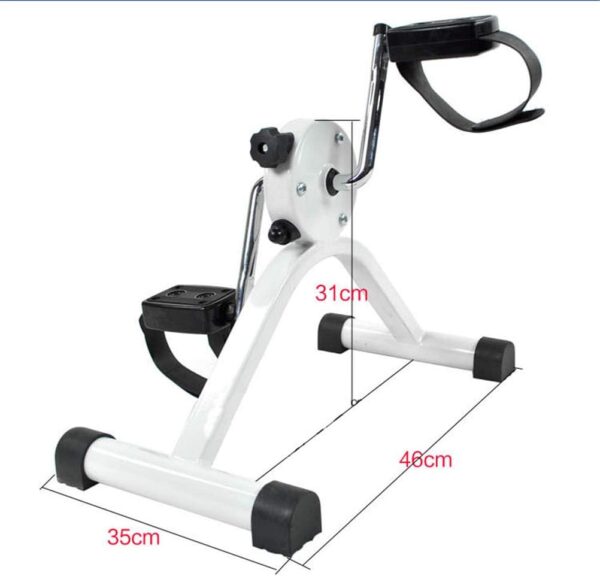 Dbtxwd Ejercitador de Pedales, Bicicleta de Ejercicios médica para piernas y Brazos, Entrenamiento con ciclos de Resistencia, Ejercicio en casa - Image 3