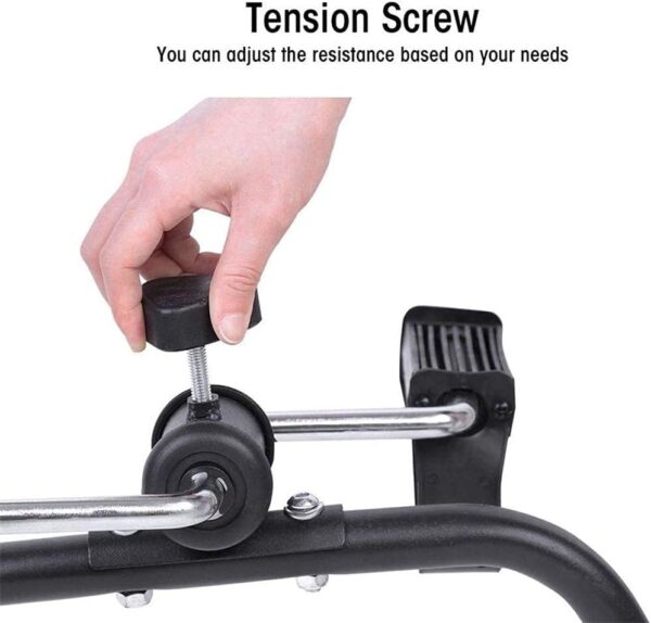 Sywlwxkq Bicicleta estática Ejercitador de Brazos y piernas - Máquina vendedora de Ejercicios para Brazos y piernas - Ejercitador de Pedal portátil - Equipo de Fitness para Personas Mayores - Image 5
