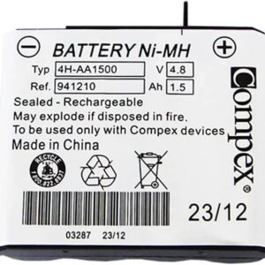 Compex 941210- Batería De Recambio, Colores Surtido