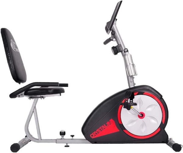 MFLASMF Bicicleta estática reclinada, Resistencia magnética eléctrica Bicicleta estática para Personas Mayores Fisioterapia de extremidades Inferiores Rehabilitación Ciclo de Fitness Bicic