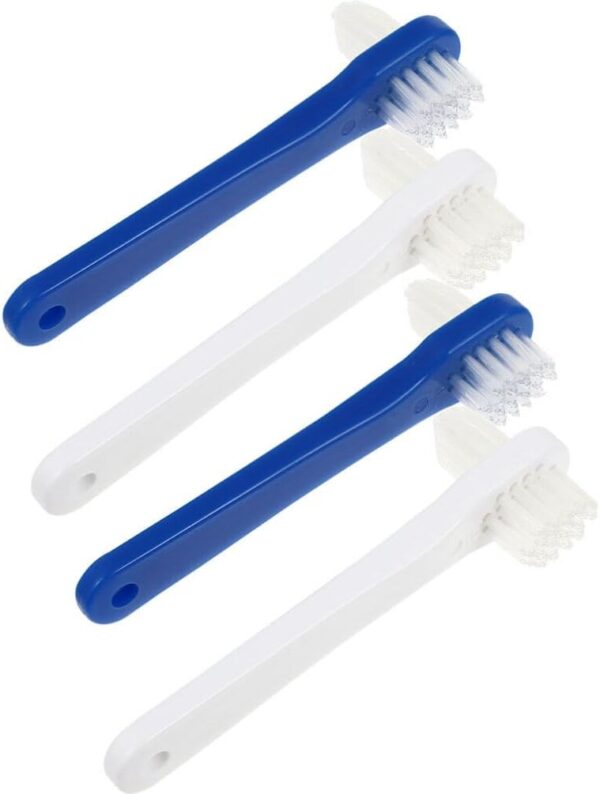 DOITOOL 16 Uds Cepillo De Falso De Doble Cabeza Cepillos De Para Dentaduras Postizas Herramientas Para El Hogar Postizos Cepillo De Manual