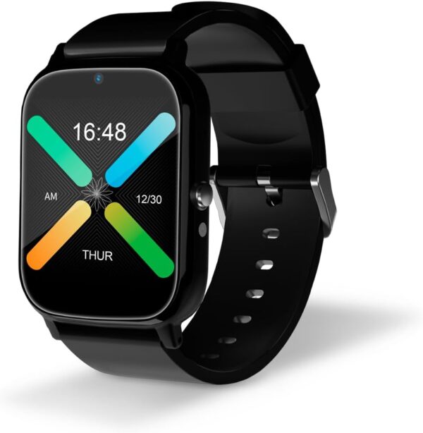 DCU TECNOLOGIC - Smartwatch Sénior con GPS y Videollamadas 4G - Reloj Inteligente con Pantalla IPS Full Touch de 1,69’’ - IPX6 Impermeable - Ideal para Adulto Mayor - Color Negro - Image 4