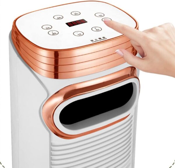 Ventilador Portátil Sin Aspas, Ventilador de Aire Acondicionado Vertical de Doble Uso for Refrigeración y Calefacción, Ventilador de Refrigeración Inteligente, Ventilador de Calefacción de Torre de Pi - Image 2