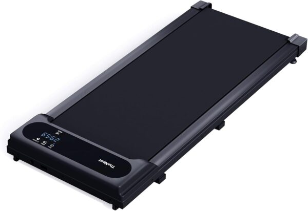 TheNeat 2 en 1 Cinta de Correr, 2,5HP Cinta de Andar Ultra Silenciosa, 1-6km/h Walking Pad Treadmill, Cinta Caminar con Control Remoto y Pantalla LED, Caminadora Electrica para Casa/Oficina