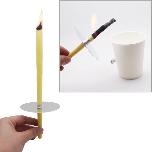 32 velas de oreja, conos de vela de cera de abejas - kit de vela de oreja para eliminar la cera de oreja con cera de abejas orgánica natural (32) - Image 6