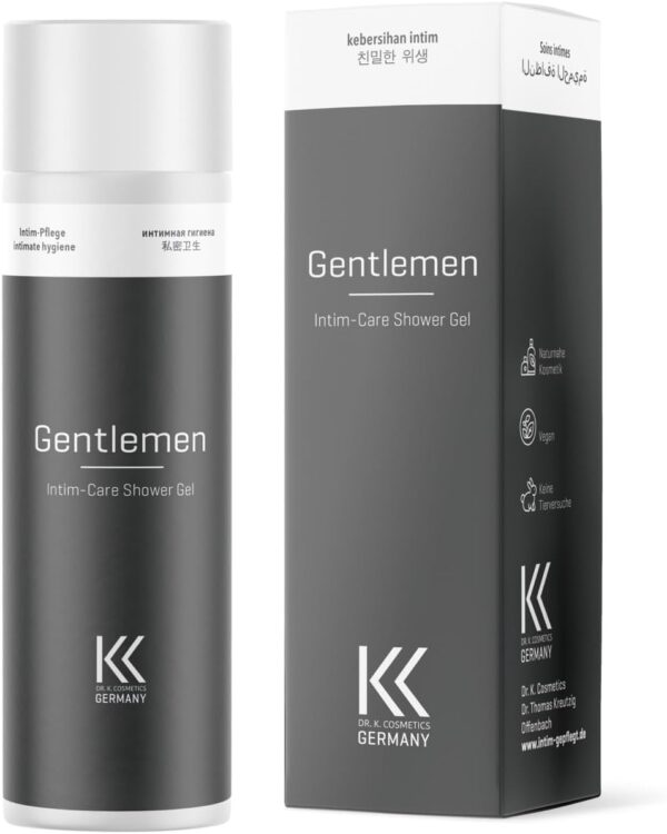 AproPO Dr. K. Cosmetics - Crema de cuidado íntimo para caballeros - Crema de cuidado íntimo para el hombre - desarrollada y supervisada por urólogo