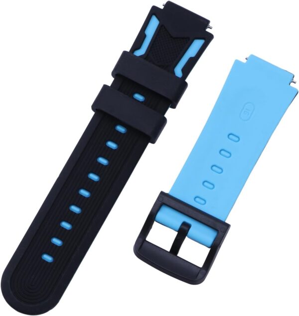 Woedpez Correa de reloj de silicona suave y cómoda para teléfono móvil, 16 mm de ancho para niños, correa de reloj de teléfono móvil cómoda - Image 8