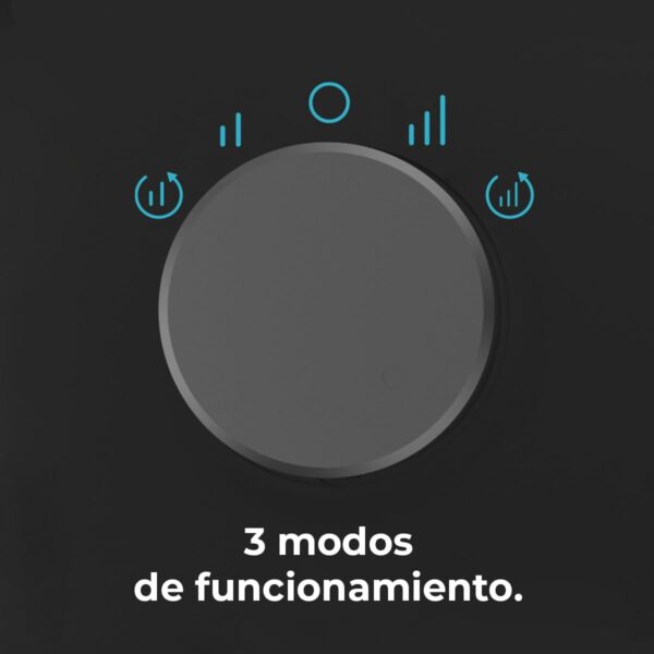 Cecotec Calefactor Cerámico de Sobremesa ReadyWarm 1500 Max Ceramic Rotate, 1500 W, Oscilación, Termostato Regulable y 3 Modos de Funcionamiento, Área de Cobertura de 15m2 - Image 9