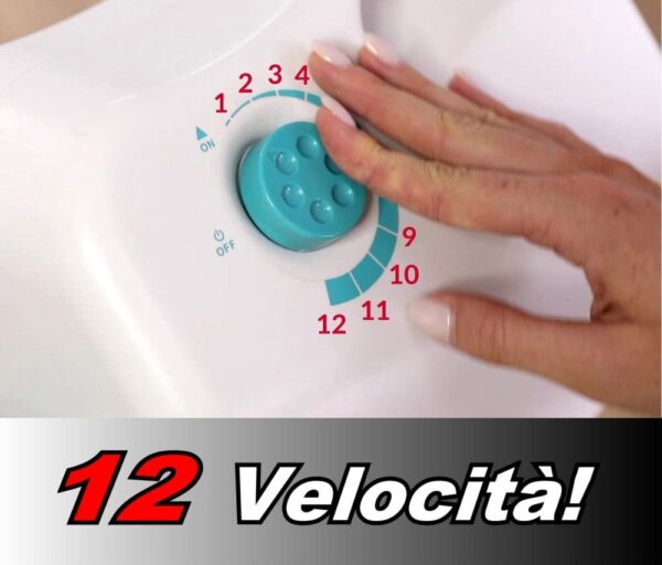 El Nuevo Variolux Super, VibroMasajeador, Diseño Italiano, 12 velocidades, 4 Cinturones Anticelulíticos innovadores - Image 3
