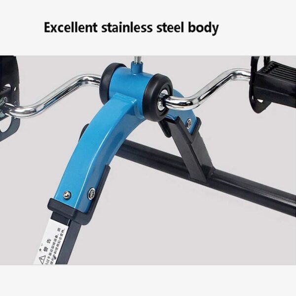 NMDCDH Entrenador de Pedales Plegable Bicicleta de Ejercicio Equipo de Fitness, Dispositivo de Entrenamiento de Entrenador de Brazos y piernas, Mini Bicicleta ejercitador Bicicleta Pedal - Image 5