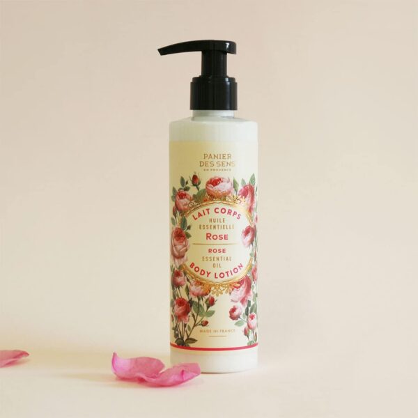 Cesta de los Sentidos - Crema Corporal Hidratante - ROSA - para un Cuerpo Natural - Cuidado Corporal - Aceite de Oliva y Manteca de Karité - 97% Ingredientes Naturales - 250ml - Image 4