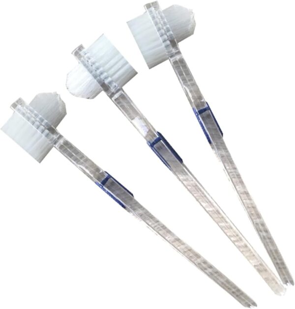 DOITOOL 3 Uds Herramienta De Limpieza Limpiador De Dentaduras Herramientas De Mano Cepillo De De Doble Cara Limpiador De Dentaduras Herramienta Cepillo De Limpieza De Dentaduras