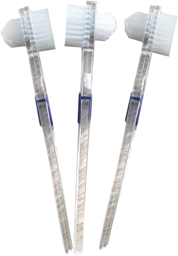DOITOOL 3 Uds Herramienta De Limpieza Limpiador De Dentaduras Herramientas De Mano Cepillo De De Doble Cara Limpiador De Dentaduras Herramienta Cepillo De Limpieza De Dentaduras - Image 8